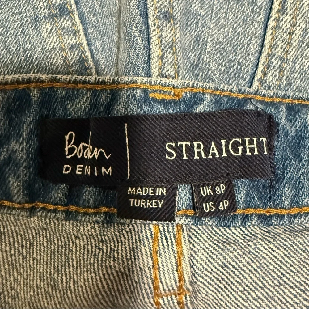 NWT Boden High Rise Blue Jeans - Picture 2 of 3